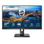 PHILIPS B Line 278B1 - LED monitor - 27" - 3840 x 2160 4K @ 60 Hz - IPS - 350 cd/m² - 1000:1 - 4 ms - 2xHDMI, DisplayPort - speakers - black texture (278B1/00)