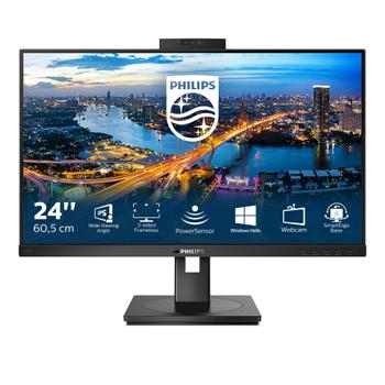 PHILIPS 242B1H/00 23.8inch 1920x1080 IPS Flat H/A 150 MM Pivot 3 SIDE FRAMELESS TUV Eye certifierad USB HUB SPEAKERS (242B1H/00)