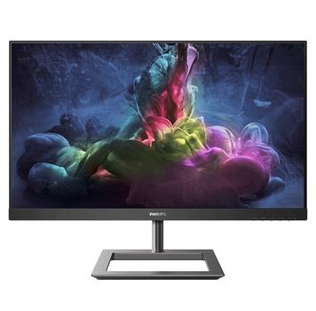 PHILIPS E-line 272E1GAJ - LED monitor - 27" - 1920 x 1080 Full HD (1080p) @ 144 Hz - VA - 350 cd/m² - 4000:1 - 1 ms - HDMI, DisplayPort - speakers - black/ dark chrome textured (272E1GAJ/00)