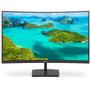 PHILIPS E-line 241E1SC - LED monitor - curved - 24" (23.6" viewable) - 1920 x 1080 Full HD (1080p) @ 75 Hz - VA - 240 cd/m² - 3000:1 - 4 ms - HDMI, VGA - textured black (241E1SC/00)