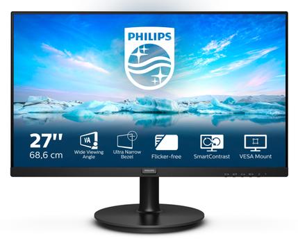 PHILIPS V-line 271V8LA 27 1920 x 1080 VGA (HD-15) HDMI 75Hz (271V8LA/00)