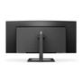 PHILIPS E-line 346E2CUAE - LED monitor - curved - 34" - 3440 x 1440 UWQHD @ 100 Hz - VA - 300 cd/m² - 3000:1 - 1 ms - HDMI, DisplayPort,  USB-C - speakers - textured black (346E2CUAE/00)