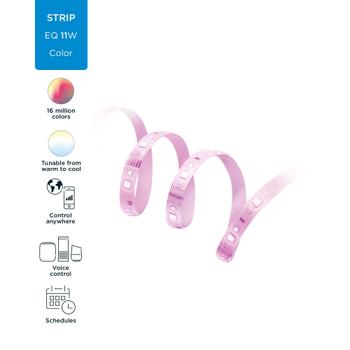 WiZ Smart LED strip forlænger,  1 m, dæmpbar, RGB og Justerbart hvidt lys (929002532122)