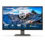 PHILIPS P-line 439P1 - LED monitor - 43" (42.51" viewable) - 3840 x 2160 4K @ 60 Hz - VA - 400 cd/m² - 4000:1 - DisplayHDR 400 - 4 ms - 3xHDMI, DisplayPort, USB-C - speakers - black texture