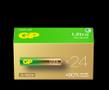 GP Ultra Alkaline Battery, Size AAA, LR03, 1.5V, 24-pack