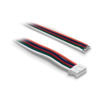 Nexmosphere RGBW connector color coded cable 120cm stripped end (CA5-S5C)