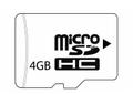 HP 4GB Micro SDHC Flash Media 