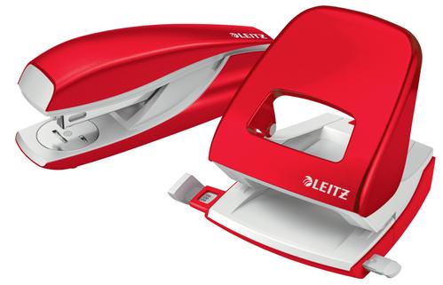 LEITZ NeXXT WOW Hole Punch 30 Sheets Red - 50081026 (50081026)
