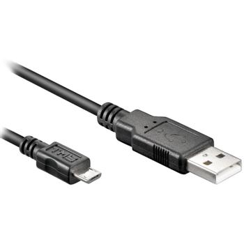 Nexmosphere USB-micro USB powersupply cable 60cm black (CA-UM4B)