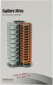 Nordic Quality CapStore Africa Tassimo Capsule Holder 48 pcs w/rotate base (CAPstore Giro 48)