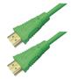 MCAB HDMI HI-SPEED CABLE WITH ETHERNET - GREEN - 2.0M CABL
