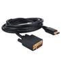 MCAB 2M DisplayPort 1.2 to DVI 24+1