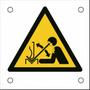 BRADY ISO Safety Sign - Warning