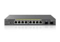 Engenius Networks Switch 8-port GbE PoE.af/at(+) 110W, 2xSFP Desktop wall-mountable