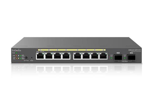 ENGENIUS Switch EWS2910FP-FIT 8-Port 8 ports PoE+ 110W Poe Budget 2 x SFP (EWS2910FP-FIT)