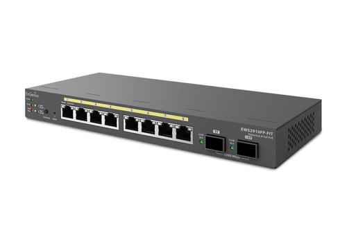 ENGENIUS Switch EWS2910FP-FIT 8-Port 8 ports PoE+ 110W Poe Budget 2 x SFP (EWS2910FP-FIT)