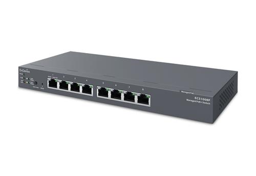 ENGENIUS ECS1008P Cloud Managed Switch 8-Port 1G | 8xPoE+ 55W (ECS1008P)