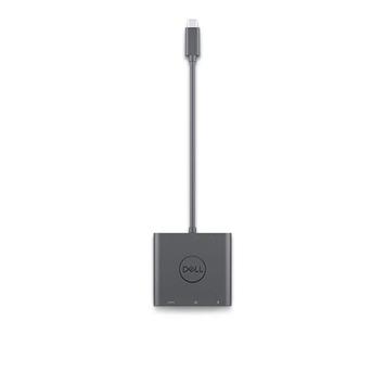 DELL Adapter USB-C to HDMI/DP with Power Pass-Through - video adapter - DisplayPort / HDMI / USB - 18 cm (DBQAUANBC070)