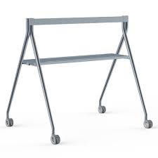 Yealink Silvergrey Floorstand with shelf for Yealink 86'' Meetingboard (MB-FloorStand-860T)