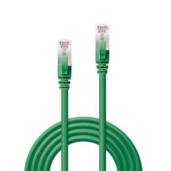 LINDY networking cable Green 0.5 m  (47676)