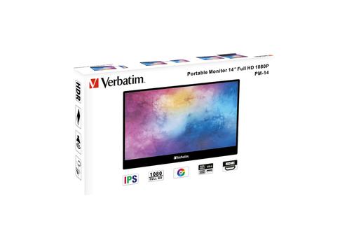 VERBATIM PM-14 Portable Monitor 14" Full HD 1080p (49590)