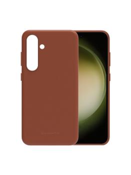 DBRAMANTE1928 8 Roskilde - Back cover for mobile phone - leather - tan - for Samsung Galaxy S24+ (ROSPGT006046)