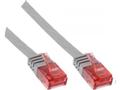 MICROCONNECT U/UTP CAT6 2M Grey Flat