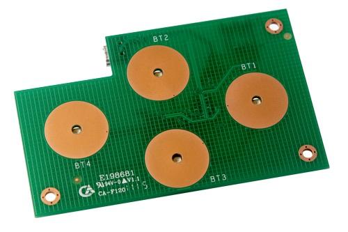 BRIGHTSIGN USB connected Button capacitive touch panel with high intensity LEDs. Compatible with XT1143, XD1033, HD1023 and LS423 (BP200HI)