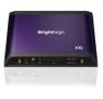 BRIGHTSIGN Professional 4K player with dynamic memory allocation, optimized motion graphics, 4k content, PoE+ & Live TV, full open GL ES, and dynamic mosaic mode for enterprise+ experiences with standard I/O