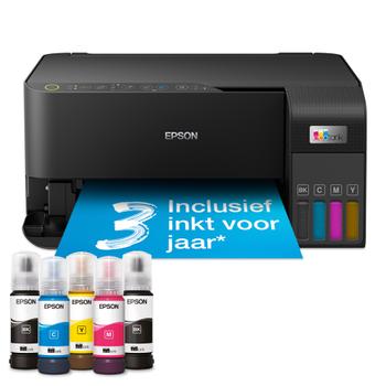 EPSON EcoTank ET-2830 MFP 15ppm b/w 8ppm Color Printer (C11CK59402)
