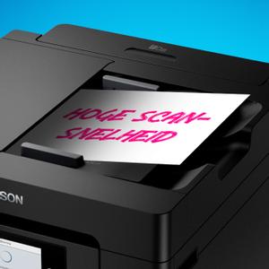 EPSON EcoTank ET-5850 All in One Blækprinter Multifunktion med Fax - Farve - Blæk (C11CJ29401)