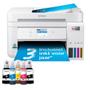 EPSON EcoTank ET-4856 Inkjet Printers Consumer/ Multi-fuction/ Ink tank system A4 (21.0x29.7 cm) 4 Ink Cartridges KCYM Print Scan Copy Fax Yes (A4 plain paper) 4 800 x 1 200 DPI IN (C11CJ60407)