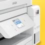 EPSON EcoTank ET-4856 Inkjet Printers Consumer/ Multi-fuction/ Ink tank system A4 (21.0x29.7 cm) 4 Ink Cartridges KCYM Print Scan Copy Fax Yes (A4 plain paper) 4 800 x 1 200 DPI IN (C11CJ60407)