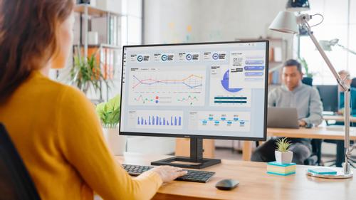 PHILIPS 27E1N1300AE - LED-Monitor - 68.6 cm (27") - 1920 x 1080 Full HD (1080p) @ 100 Hz - IPS - 1300:1 - 1 ms - HDMI, USB-C - Lautsprecher - Textured Black (27E1N1300AE/00)