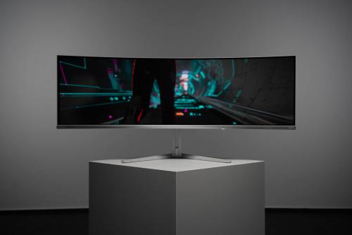 PHILIPS 49" Curved gamingskjerm 49M2C8900 5120x1440 OLED, 240hz, 0.03ms, 15m:1, HDR400, 2xHDMI2.1/ DP/ USB-C(90w) (49M2C8900/00)