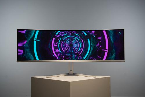PHILIPS 49" Curved gamingskjerm 49M2C8900 5120x1440 OLED, 240hz, 0.03ms, 15m:1, HDR400, 2xHDMI2.1/ DP/ USB-C(90w) (49M2C8900/00)