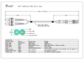 LinkIT fibersnor OM3 LC/SC 2m Duplex | MM | LSZH (FPD53LPSP-020)