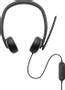 DELL Wired Headset WH3024 - Headset - On-Ear - vertikal - kabelgebunden - USB-C - Zoom Certified, Zertifiziert für Microsoft Teams