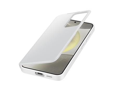 SAMSUNG S24 SMART VIEW WALLET CASE WHITE ACCS (EF-ZS921CWEGWW)
