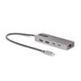 STARTECH 3-Port USB-C Hub 2.5 Gbps Ethernet 100W PD Pass-Through Port USB 3.2 10Gbps 2x USB-A/1x USB-C Portable Hub (10G2A1C25EPD-USB-HUB)