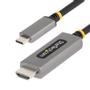 STARTECH 10ft 3m USB-C to HDMI Adapter Cable 8K 60Hz 4K 144Hz HDR10 USB Type-C to HDMI 2.1 Converter USBC/USB4/TB3/4 Compatible