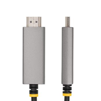 STARTECH 10ft 3m USB-C to HDMI Adapter Cable 8K 60Hz 4K 144Hz HDR10 USB Type-C to HDMI 2.1 Converter USBC/ USB4/ TB3/ 4 Compatible (136B-USBC-HDMI213M)