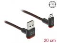DELOCK EASY-USB 2.0 Type-A male to EASY-USB Micro-B male 0.2 m