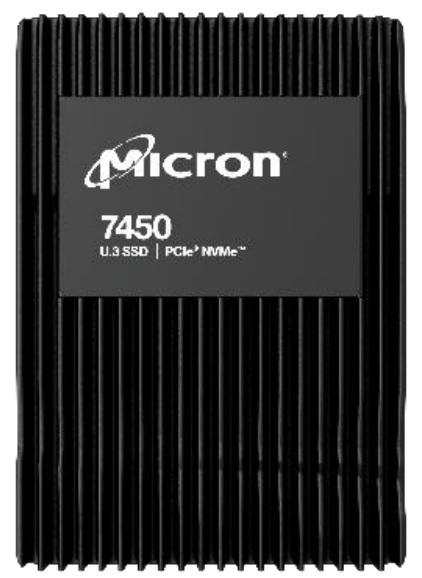 MICRON 7450 PRO 7680GB NVMe U.3 SSD TRAY