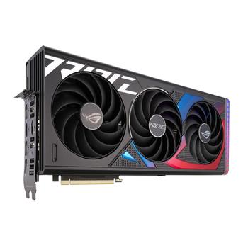 ASUS ROG Strix GeForce RTX 4070 SUPER 12GB - Graphics card - GeForce RTX 4070 Super - 12 GB GDDR6X - PCIe 4.0 - 2 x HDMI, 3 x DisplayPort - black - box (90YV0KD1-M0NA00)