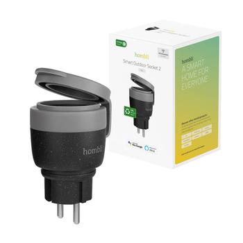 Hombli Smart Stikkontakt v2 (EU), Hvit (HBSO-0200)