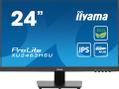 IIYAMA ProLite XU2463HSU-B1 - LED-monitor - 24" (23.8" zichtbaar) - 1920 x 1080 Full HD (1080p) @ 100 Hz - IPS - 250 cd/m˛ - 1300:1 - 3 ms - HDMI, DisplayPort - luidsprekers - zwart, mat (XU2463HSU-B1)