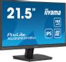 IIYAMA ProLite XU2293HSU-B6 - LED-monitor - 22" (21.5" zichtbaar) - 1920 x 1080 Full HD (1080p) @ 100 Hz - IPS - 250 cd/m˛ - 1000:1 - 1 ms - HDMI, DisplayPort - luidsprekers - zwart, mat (XU2293HSU-B6)