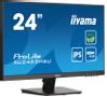 IIYAMA ProLite XU2463HSU-B1 - LED-monitor - 24" (23.8" zichtbaar) - 1920 x 1080 Full HD (1080p) @ 100 Hz - IPS - 250 cd/m˛ - 1300:1 - 3 ms - HDMI, DisplayPort - luidsprekers - zwart, mat (XU2463HSU-B1)