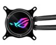 ASUS ROG Strix LC III 360 all-in-one CPU liquid cooler with 360 rotatable water block 7th gen V2 Asetek pump Premium ROG fans (90RC00T0-M0UAY0)